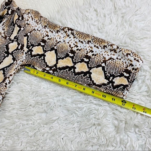 Anthropologie Maeve Juno Snake Print Dress - Picture 12 of 16